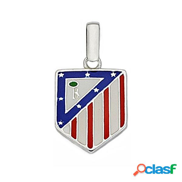Colgante escudo Atlético de Madrid Plata de ley 16mm.