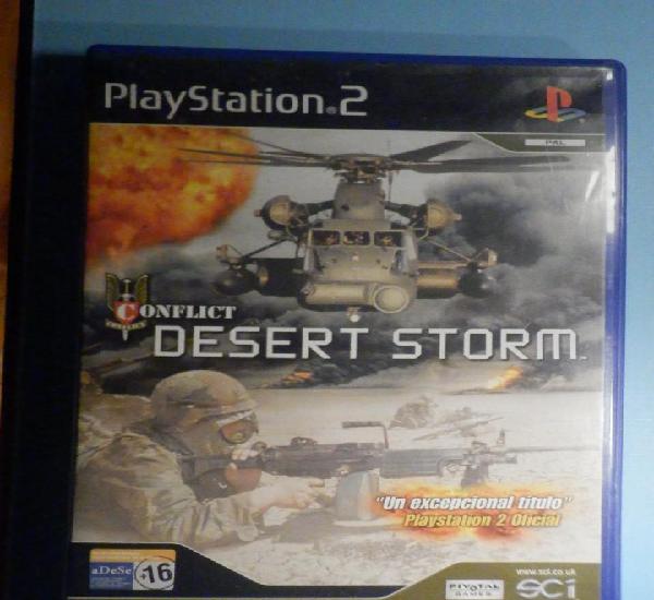 JUEGO PLAYSTATION 2 - PLAY STATION - Confict: Desert Storm -