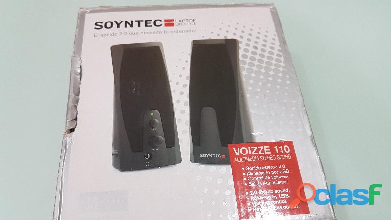 Altavoces soyntec para ordenador