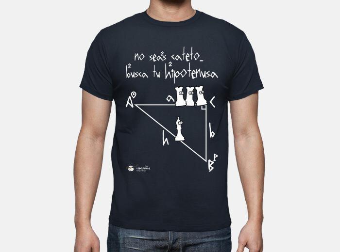 Camiseta busca tu hipotenusa fondos oscuros Camiseta busca tu hipotenusa fondos oscuros