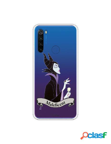 Funda para Xiaomi Redmi Note 8T Oficial de Disney Malefica Silueta - Maléfica
