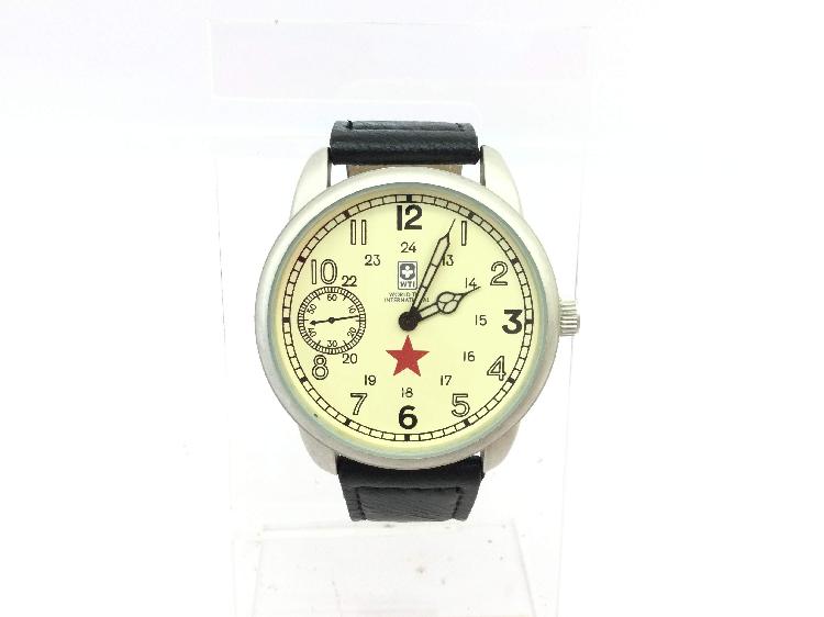 reloj pulsera caballero world time international 17.007