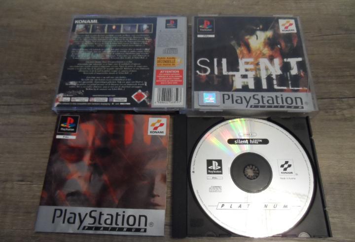 Ps1 silent hill platinum pal esp completo