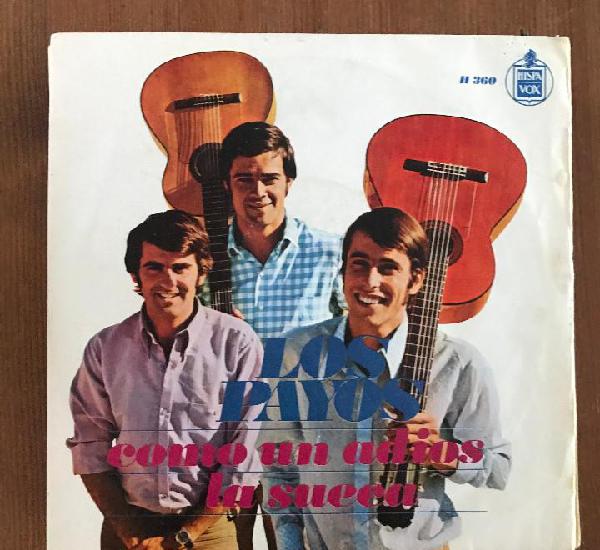 Payos - como un adiós - 7” single hispavox 1968