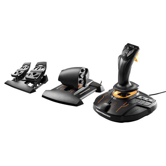 Thrustmaster pack de vuelo pc t16000m fcs