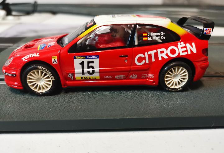 Scalextric citroën xsara wrc ”costa brava 2001” chus Scalextric citroën xsara wrc ”costa brava 2001” chus
