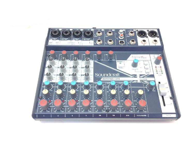 Mesa directo a.audio notepad-12fx