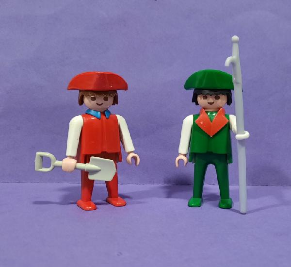 Playmobil ref 3550 lote 2 figuras barco pirata geobra 1974 Playmobil ref 3550 lote 2 figuras barco pirata geobra 1974
