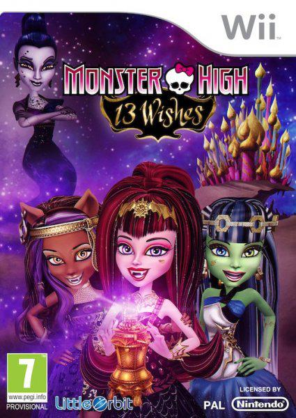 Monster high 13 monstruos deseos wii Monster high 13 monstruos deseos wii
