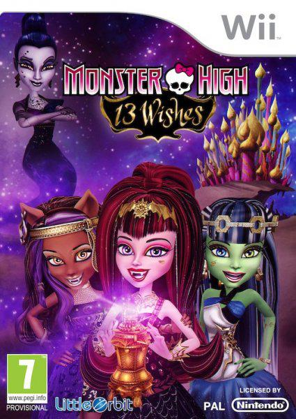 monster high 13 monstruos deseos wii