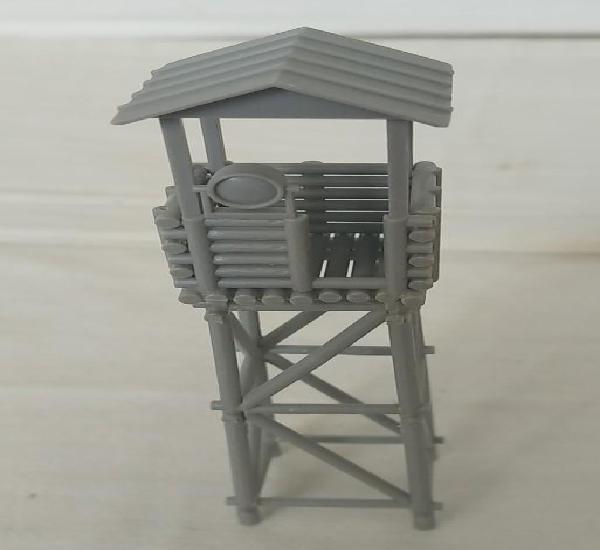 1/72 torre de vigilancia en plastico de la ii guerra mundial 1/72 torre de vigilancia en plastico de la ii guerra mundial
