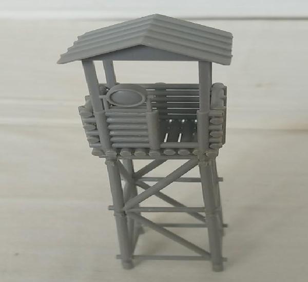 1/72 torre de vigilancia en plastico de la ii guerra mundial