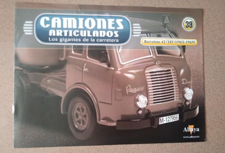 Fascículo 39 camiones articulados barreiros 42/38t Fascículo 39 camiones articulados barreiros 42/38t