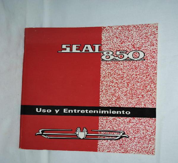 Seat 850, uso y entretenimiento. Seat 850, uso y entretenimiento.