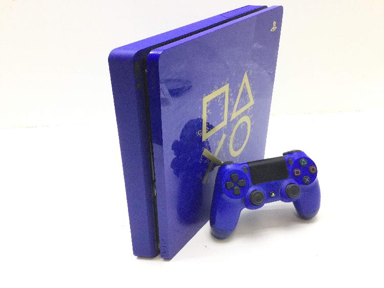 Sony ps4 slim 500 gb days of play azul edition Sony ps4 slim 500 gb days of play azul edition