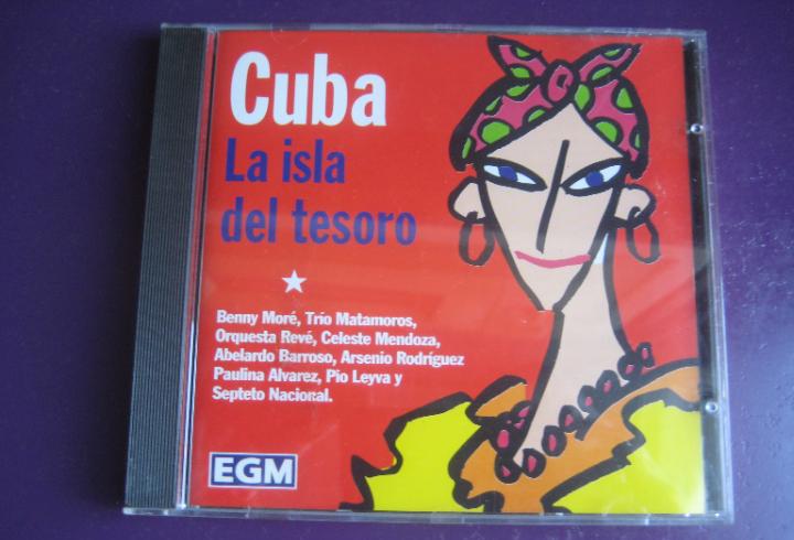 Cuba La Isla Del Tesoro - CD EGM 1995 RECOP 10 TEMAS