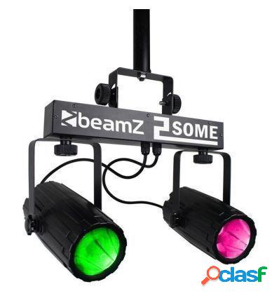 Beamz 153.747 conjunto 2-some light 2x57 rgbw