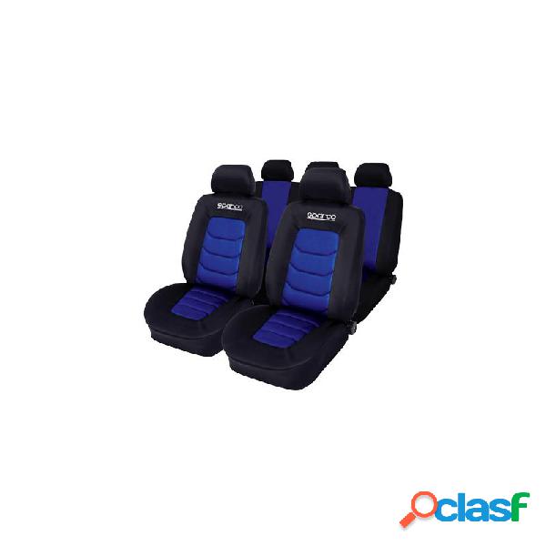 SPC1019AZ - Juego completo fundas asientos coche SPARCO S-LINE azul