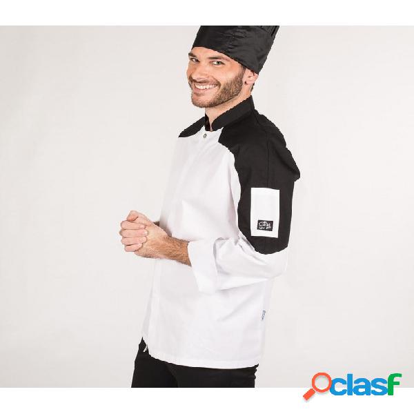 Casaca chef 9327 cosmo 100% algodón egipcio. cool max. garys
