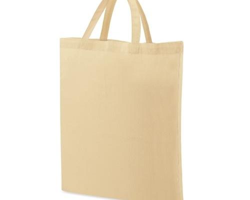 Bolsa algodón 140 gr/m2 asa corta Bolsa algodón 140 gr/m2 asa corta