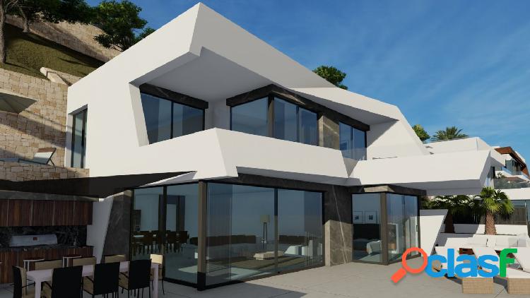 VILLA DE LUJO DE OBRA NUEVA CON VISTAS ESPECTACULARES EN CALPE 3
