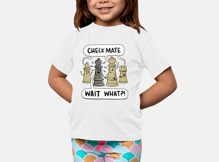 Camisetas niños ajedrez de jaque mate