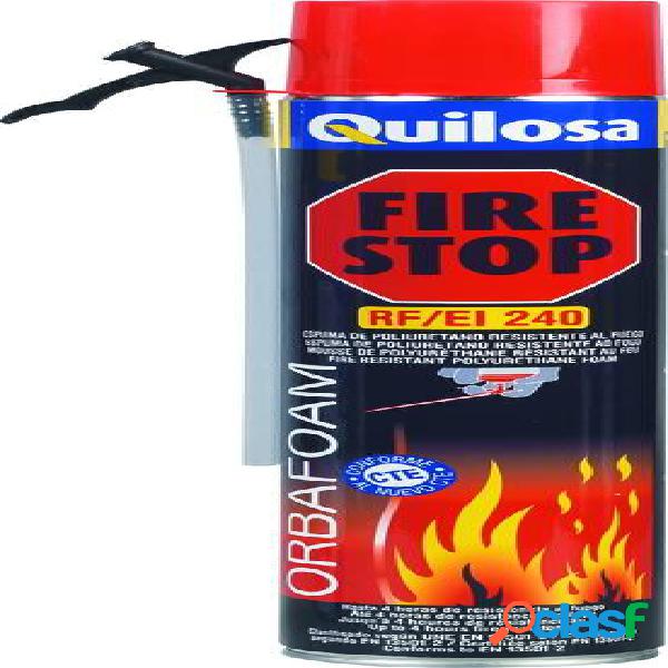 ESPUMA POLIUR. CANU 750 ML RES.FUEGO ORBAF.FIRE STOP QUILOSA