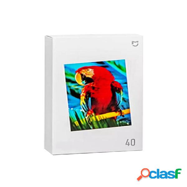 Xiaomi instant photo paper 6" - papel fotográfico para impresora xiaomi instant photo 1s 40 unidades, blanco (versión es + 3 años de garantía) Xiaomi instant photo paper 6" - papel fotográfico para impresora xiaomi instant photo 1s 40 unidades, blanco (versión es + 3 años de garantía)