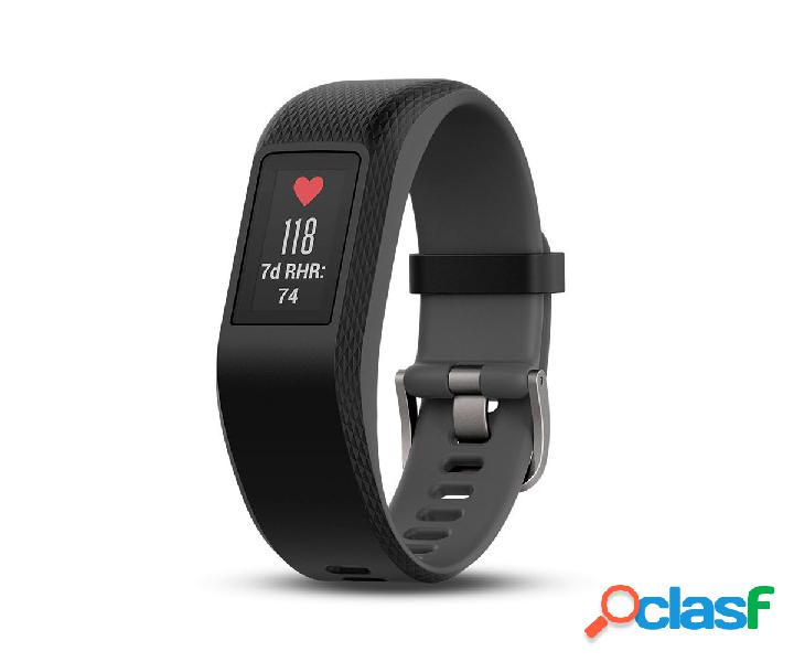 Garmin vivosport gris s/m pulsera de actividad inteligente con sensor de frecuencia cardíaca gps y bluetooth