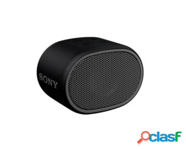 Sony srs-xb01 negro altavoz inalámbrico bluetooth aux micrófono extra bass y resistente al agua