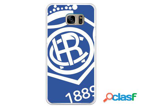 Funda para samsung galaxy s7 edge del recre escudo fondo azul - licencia oficial real club recreativo de huelva Funda para samsung galaxy s7 edge del recre escudo fondo azul - licencia oficial real club recreativo de huelva