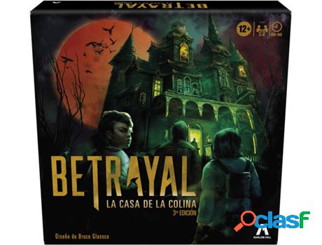 Juego de mesa hasbro betrayal at house on the hill (edad minima: 12 años - nível dificuldade: intermédio - versión en español)