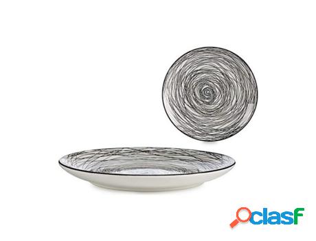 Plato bigbuy home 23884 (porcelana - 24 x 24 x 2.8 cm) Plato bigbuy home 23884 (porcelana - 24 x 24 x 2.8 cm)