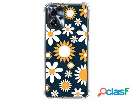 Funda silicona para motorola moto g13 diseño flores 08 dibujos tumundosmartphone