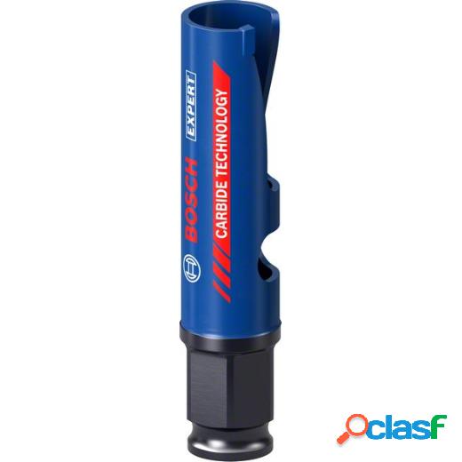 Bosch Professional 1x Sierra de corona Expert Construction Material (para Madera blanda, Ø 19 mm, accesorios Taladro de impacto rotativo)