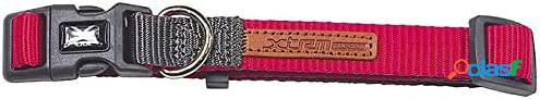 Collar fucsia-gris forest-british x-trm doble premium 20-30 x 1cm nayeco