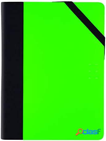 Libreta paper book tapa verde 13,8x10,3x1,6cm milan