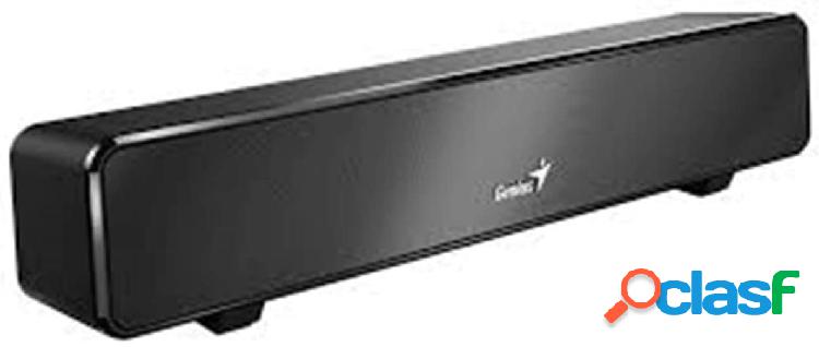 Mini barra sonido genius 100 usb negro