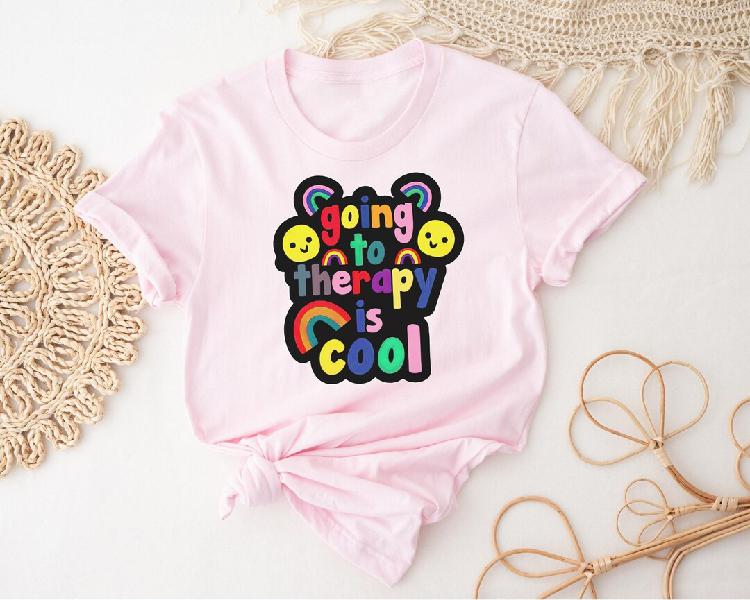 Going To Therapy Is Cool Shirt Speech Therapy SLP Shirt -