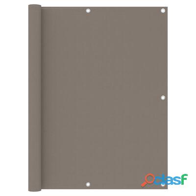 Vidaxl toldo para balcón de tela oxford gris taupé 120x300 cm(sku:134992)*