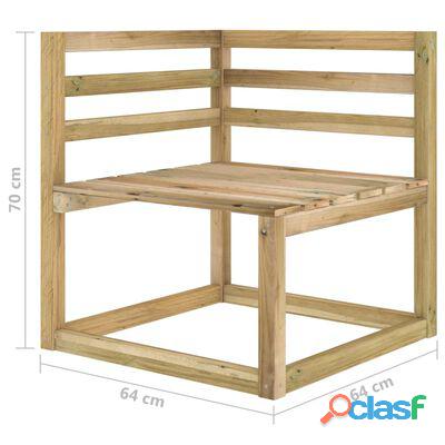 vidaXL Set de muebles de jardín 9 piezas con cojines madera impregnada(SKU:3064982)* 5