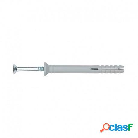 Taco Clavable Ø5 Con Tornillo 5 X 30 Mm De Arpón-rosca Pack 30 Ud.