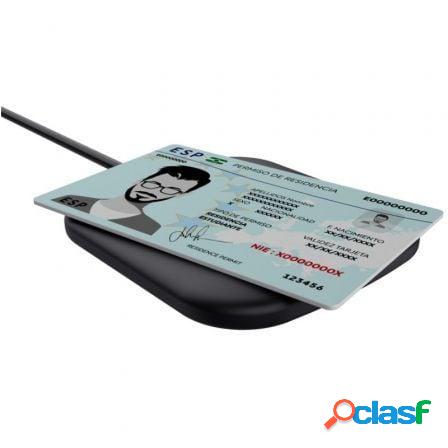 Lector de dni inteligente trust ceto/ usb 2.0/ sin contacto Lector de dni inteligente trust ceto/ usb 2.0/ sin contacto