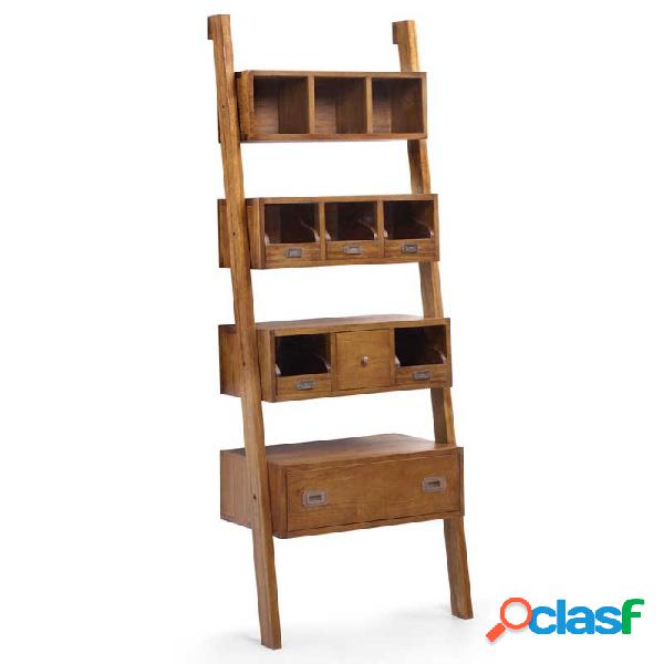 Estantería escalera madera maciza serie star Estantería escalera madera maciza serie star