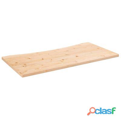 vidaXL Tablero de escritorio madera maciza de pino 100x60x2,5 cm(SKU:824440)*