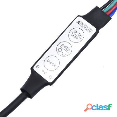 vidaXL Cabecero con LED cuero sintético color capuchino 160x5x78/88 cm(SKU:3121433)* 6