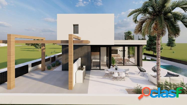 VILLAS DE OBRA NUEVA EN PILAR DE LA HORADADA EN EL CAMPO DE GOLF 1