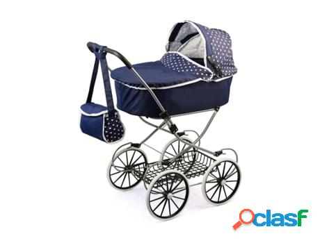 Accesorios REIG Carrito para Muñecas Classic Deluxe 70 X 42 X 89 cm Azul (Edad Mínima Recomendada: 3 años)