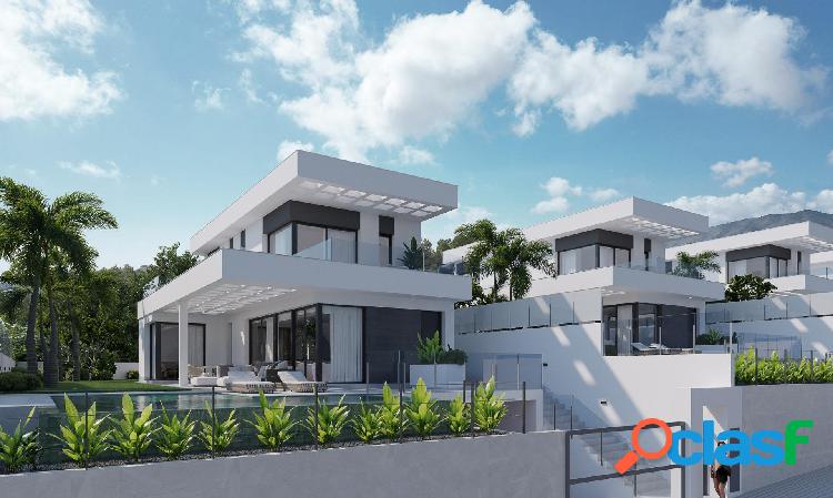 VILLAS DE OBRA NUEVA EN FINESTRAT CON VISTAS AL MAR 2
