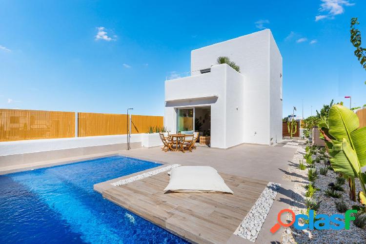 VILLAS DE OBRA NUEVA DE ESTILO IBICENCO EN LOS ALCAZARES 3